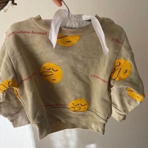 The Animals Observatory Moon Sweatshirt 6 months